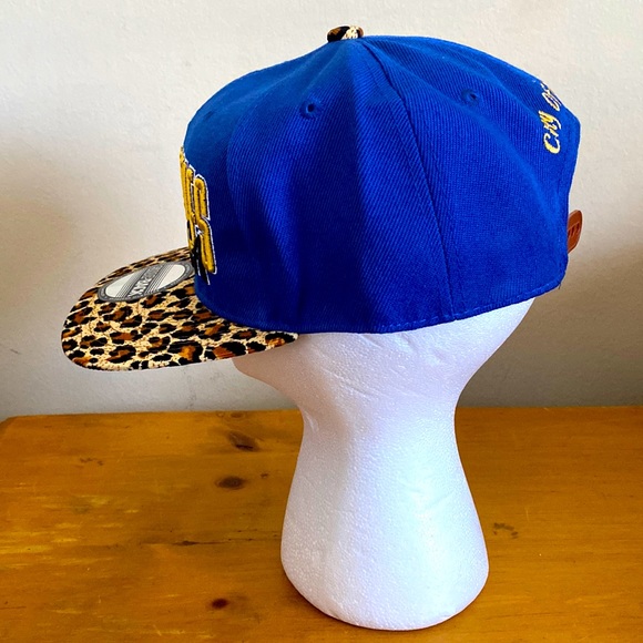 Unisex Embroidered Animal Print Los Angeles CA Adjustable Trucker Style Hat OSFM - Picture 4 of 10